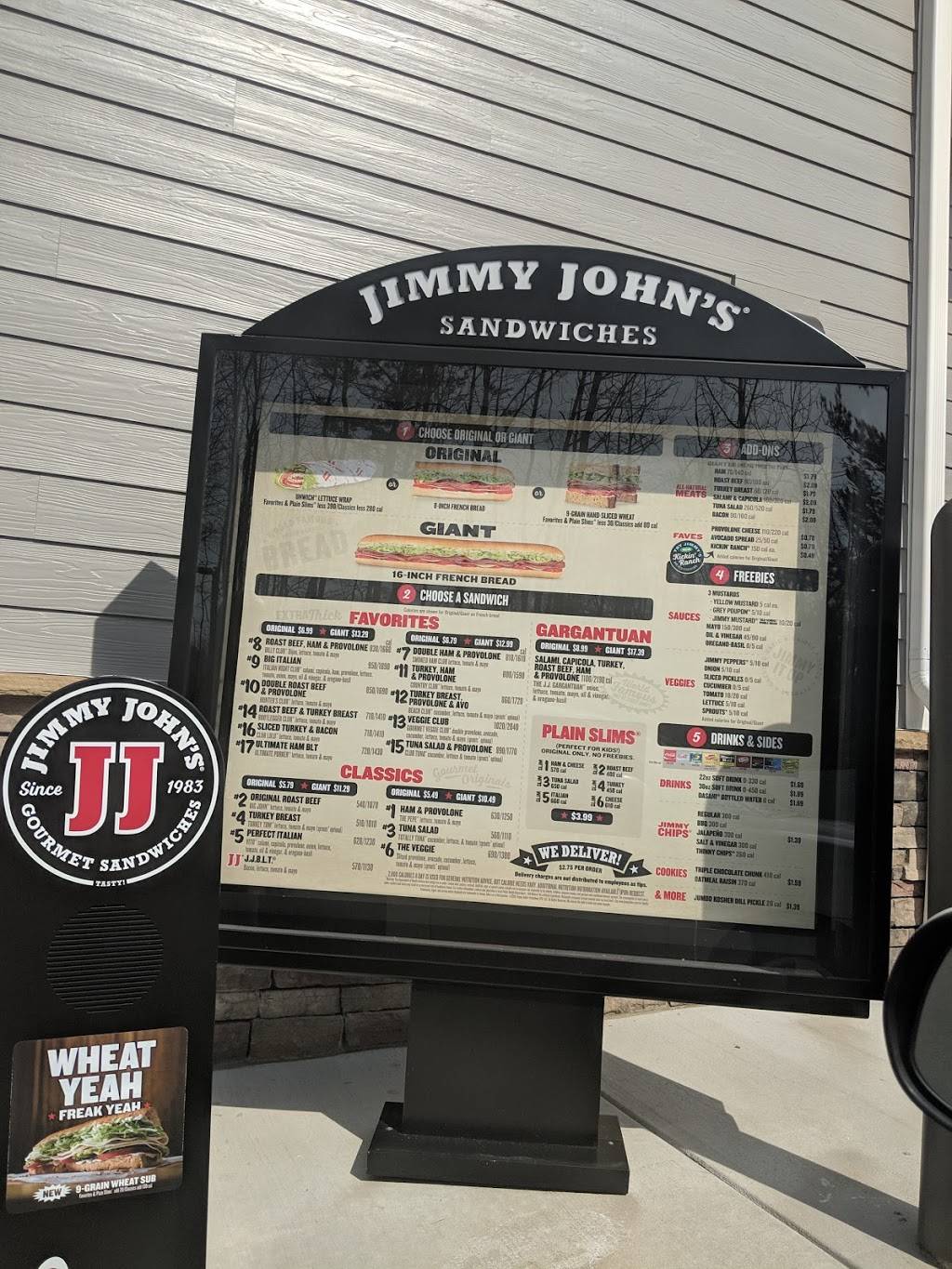 Jimmy Johns | meal delivery | 10032 University City Blvd Suite A, Charlotte, NC 28213, USA | 7045039800 OR +1 704-503-9800