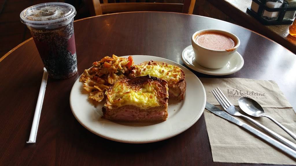 la Madeleine French Bakery & Cafe Northwoods | restaurant | 18030 US Highway 281 N, Suite 201, San Antonio, TX 78232, USA | 2104990208 OR +1 210-499-0208