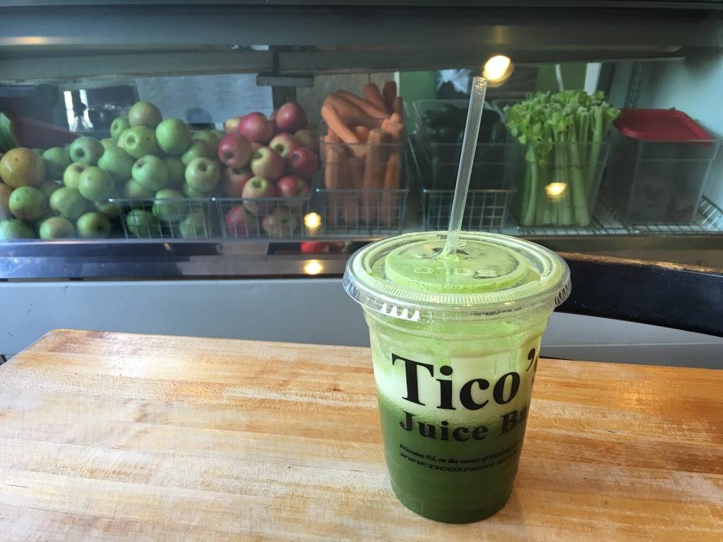 Ticos Eatery & Juice Bar | restaurant | 33 Witherspoon St, Princeton, NJ 08542, USA | 6092520300 OR +1 609-252-0300