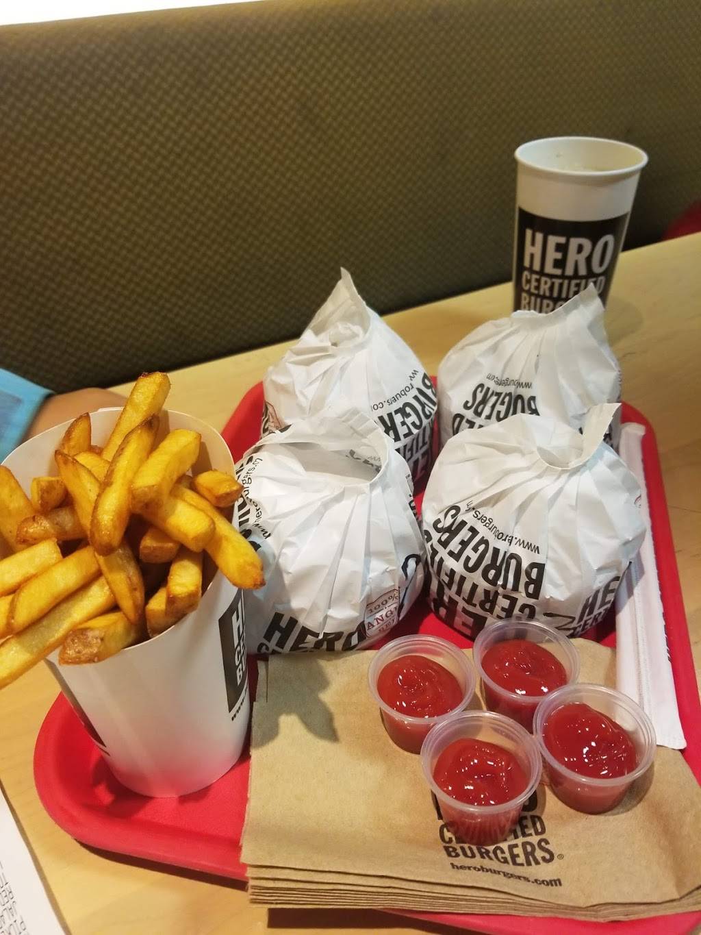 Hero Certified Burgers | restaurant | 850 Main St. East Unit 7J, Bldg #7, Milton, ON L9T 0J4, Canada | 9058787287 OR +1 905-878-7287
