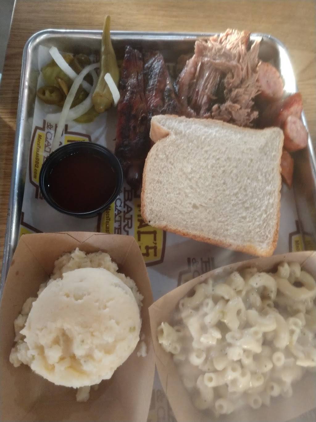 Macs BBQ & Catering | restaurant | 204 E Main St, Fredericksburg, TX 78624, USA | 8303071005 OR +1 830-307-1005