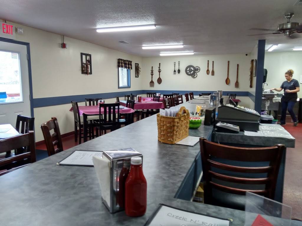 Creek N Rail Cafe | restaurant | 105 Jefferson St, Spraggs, PA 15362, USA | 3044328444 OR +1 304-432-8444