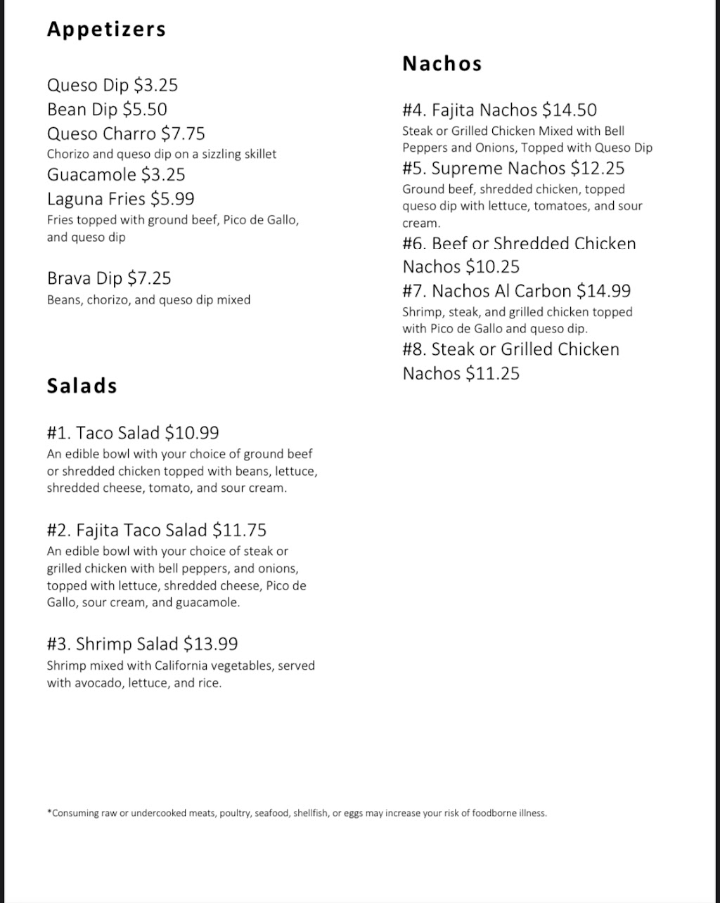 Laguna Brava Mexican Restaurant | restaurant | 2466 Wabash Ave, Springfield, IL 62704, USA | 2175721347 OR +1 217-572-1347