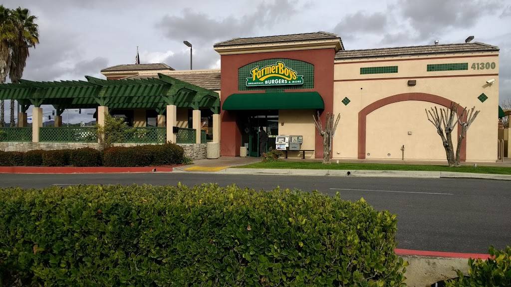 Farmer Boys | restaurant | 41300 Kalmia St, Murrieta, CA 92562, USA | 9513049400 OR +1 951-304-9400