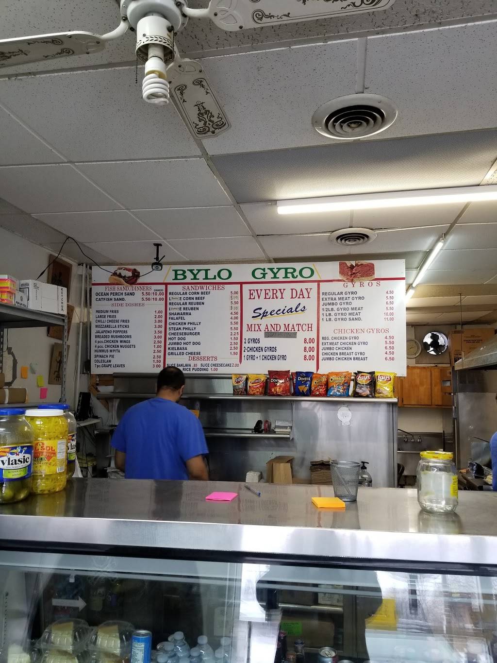 Bylo Gyro | restaurant | 14007 Puritas Ave, Cleveland, OH 44135, USA | 2162528670 OR +1 216-252-8670