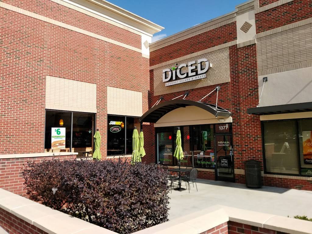 DICED Salads, Wraps + Bowls | restaurant | 1377 Kildaire Farm Rd, Cary, NC 27511, USA | 9193778572 OR +1 919-377-8572