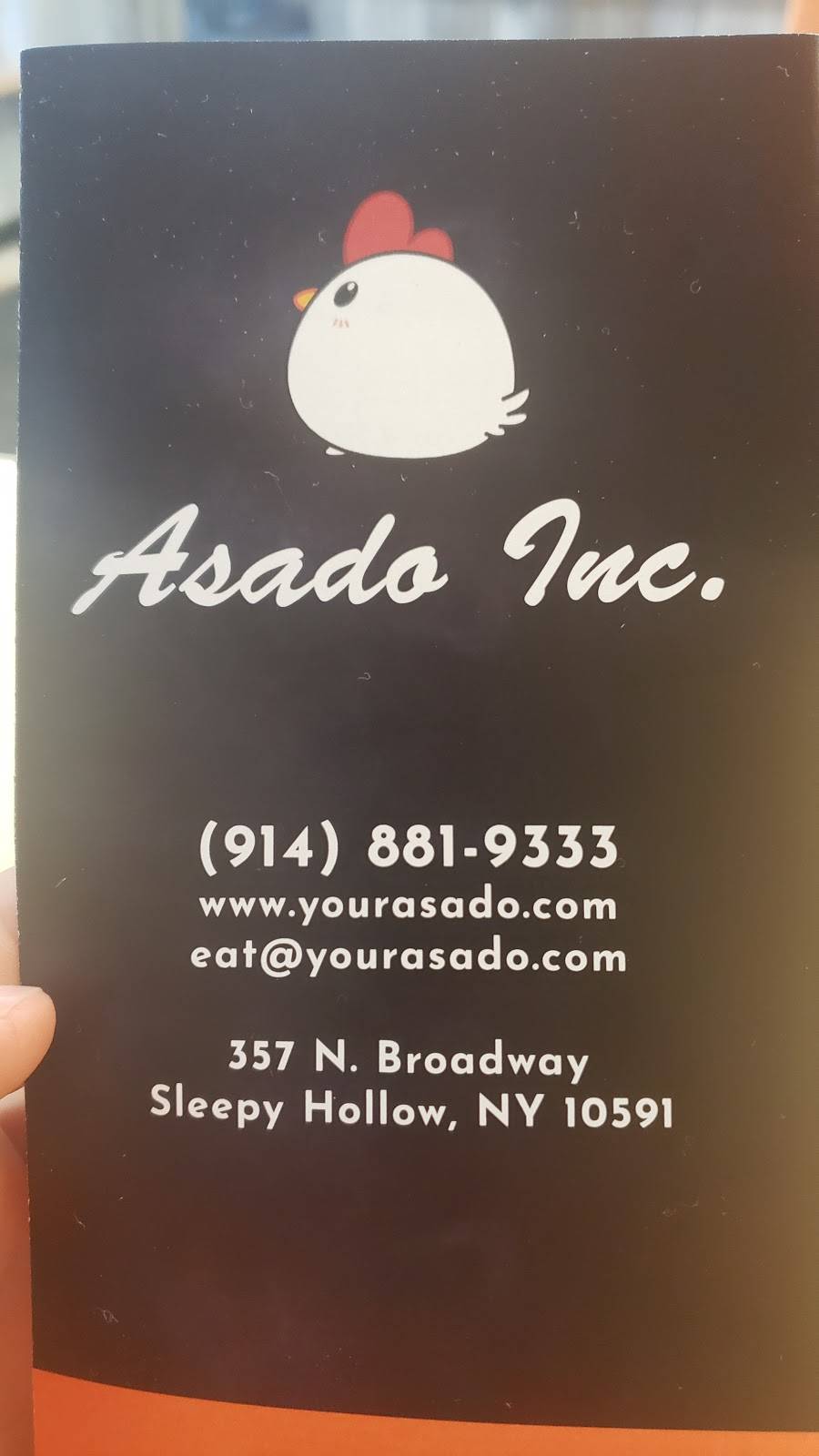 Asado Inc. | restaurant | 357 N Broadway, Sleepy Hollow, NY 10591, USA | 9148819333 OR +1 914-881-9333