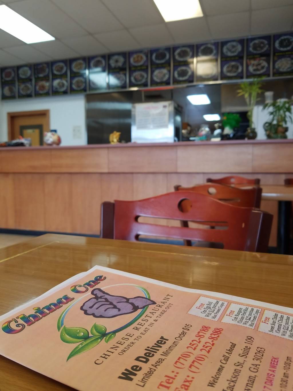 China One | restaurant | 487 Jackson St #109, Newnan, GA 30263, USA | 7702528788 OR +1 770-252-8788