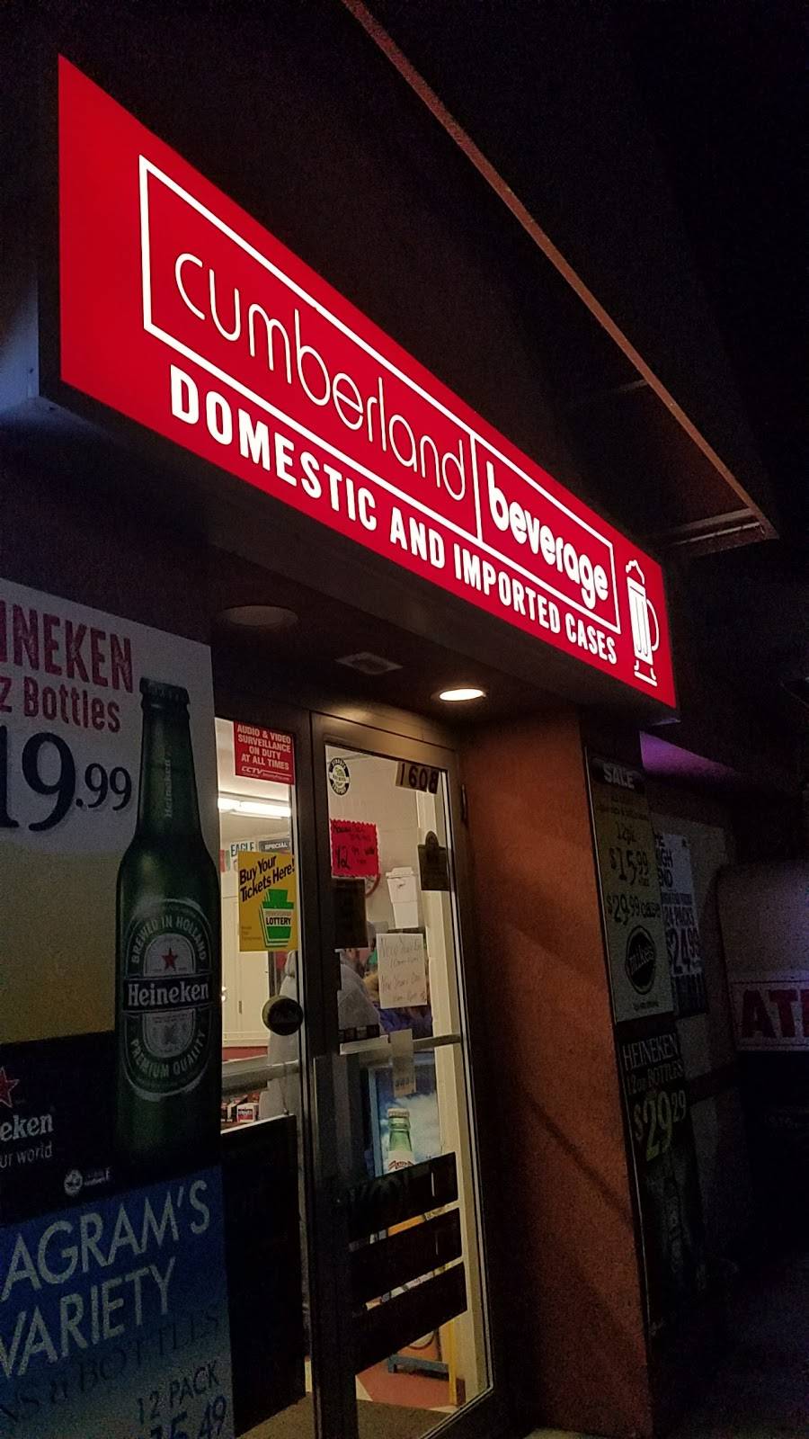 Cumberland Beverage | restaurant | 1608 Cumberland St, Lebanon, PA 17042, USA | 7172798525 OR +1 717-279-8525