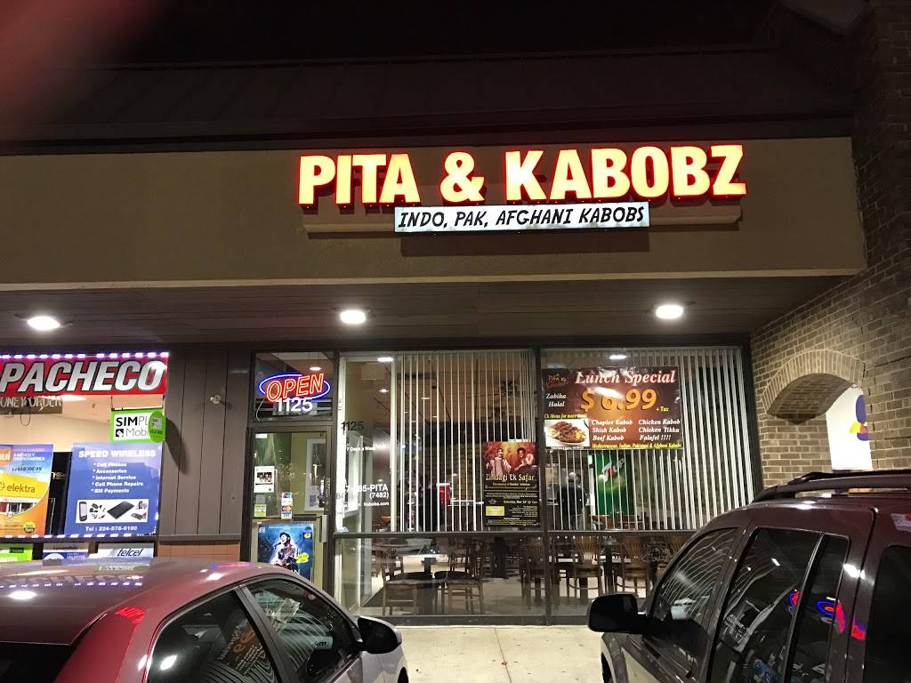 Pita & Kabobz | restaurant | 1125 N Salem Dr, Schaumburg, IL 60194, USA | 8478857482 OR +1 847-885-7482