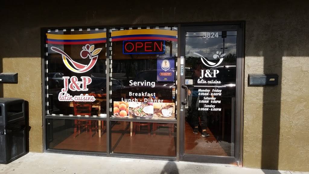 J&P Latin Cuisine | restaurant | 3824 S Jog Rd, Greenacres, FL 33467, USA | 5616426444 OR +1 561-642-6444