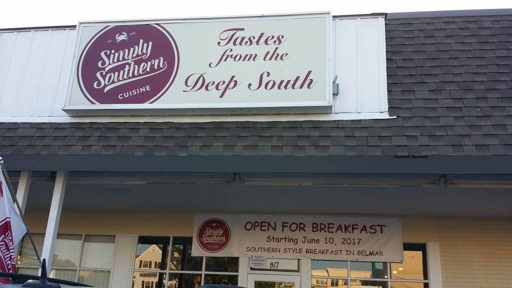 Simply Southern | restaurant | 817 Belmar Plaza, Belmar, NJ 07719, USA | 7322439259 OR +1 732-243-9259