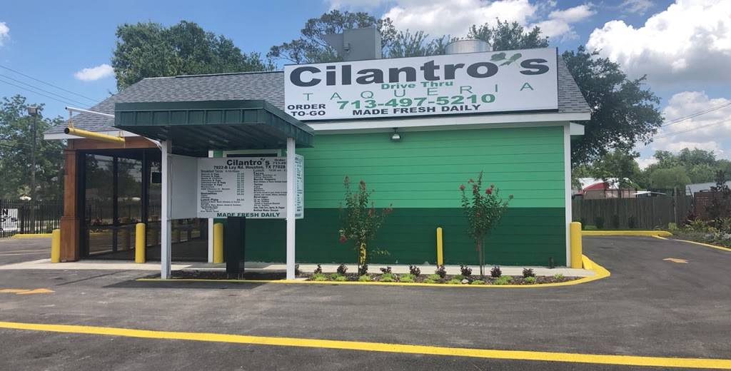 Cilantros Drive Thru Taqueria | restaurant | 7922-B Ley Rd, Houston, TX 77028, USA | 7134975210 OR +1 713-497-5210