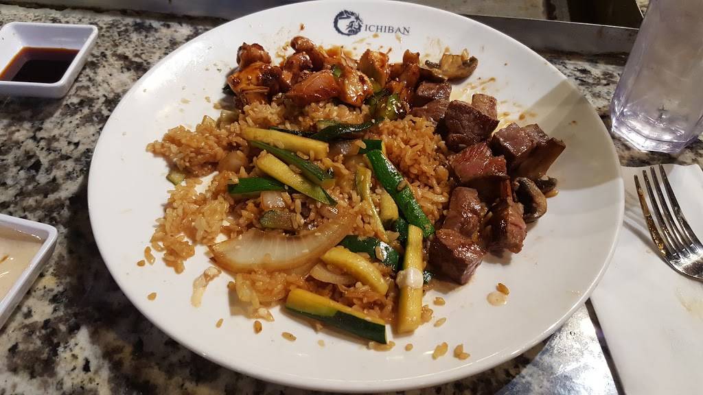 Ichiban Steak House & Asian Fusion | restaurant | 1716 Old Towne Rd, Charleston, SC 29407, USA | 8436410066 OR +1 843-641-0066