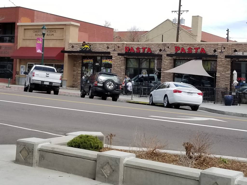 Rasta Pasta | restaurant | 405 N Tejon St, Colorado Springs, CO 80903, USA | 7194816888 OR +1 719-481-6888