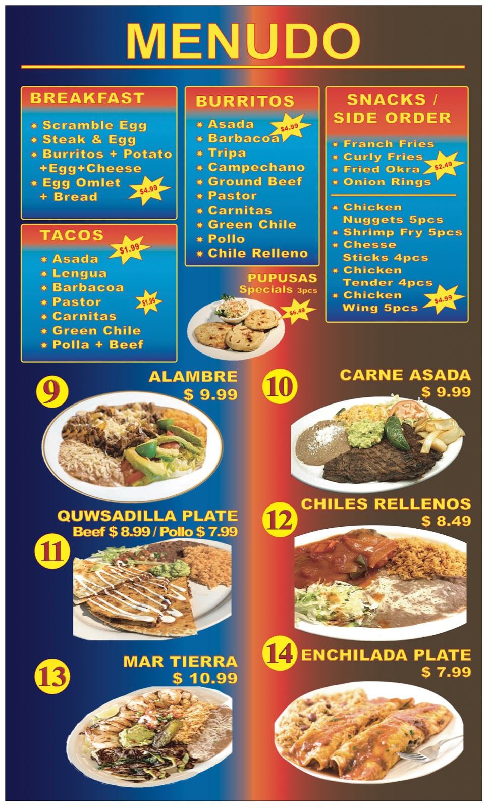 HOME GRILL & TACO | restaurant | 1140, I-30 #400, Mesquite, TX 75150, USA | 4696576575 OR +1 469-657-6575