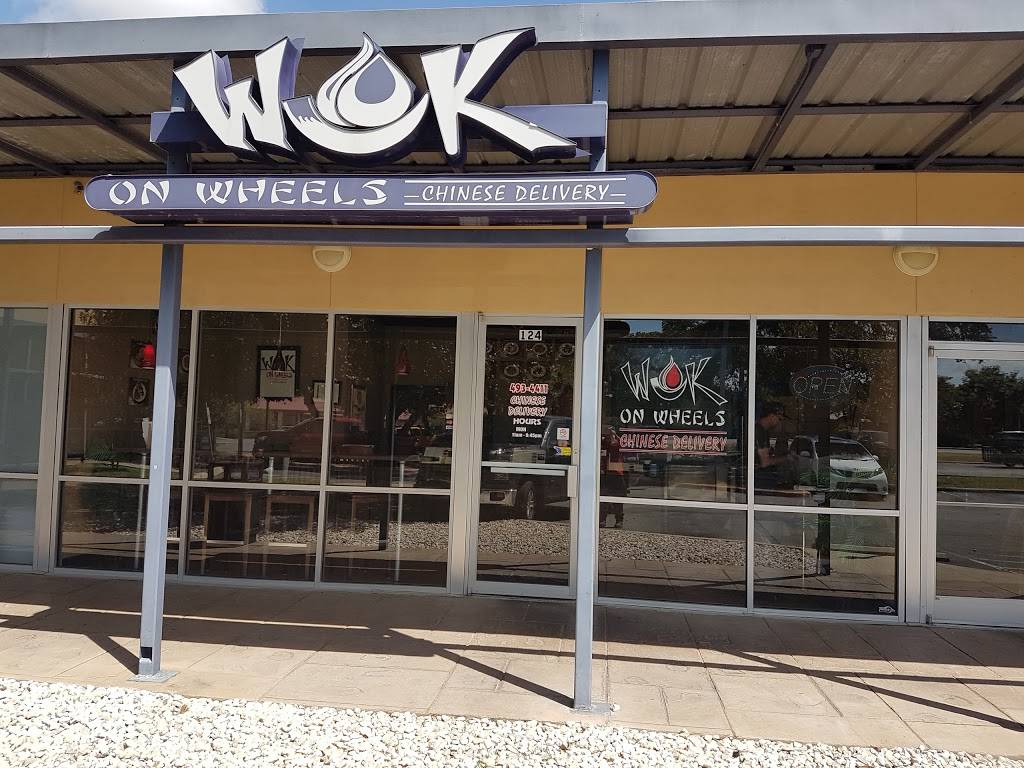 Wok On Wheels | restaurant | 4503 De Zavala Rd #124, San Antonio, TX 78249, USA | 2104934411 OR +1 210-493-4411