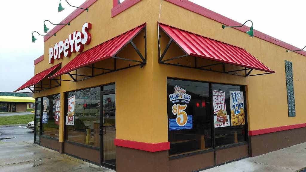 Popeyes Louisiana Kitchen | restaurant | 106 Big Elk Mall, Elkton, MD 21921, USA | 4103922296 OR +1 410-392-2296