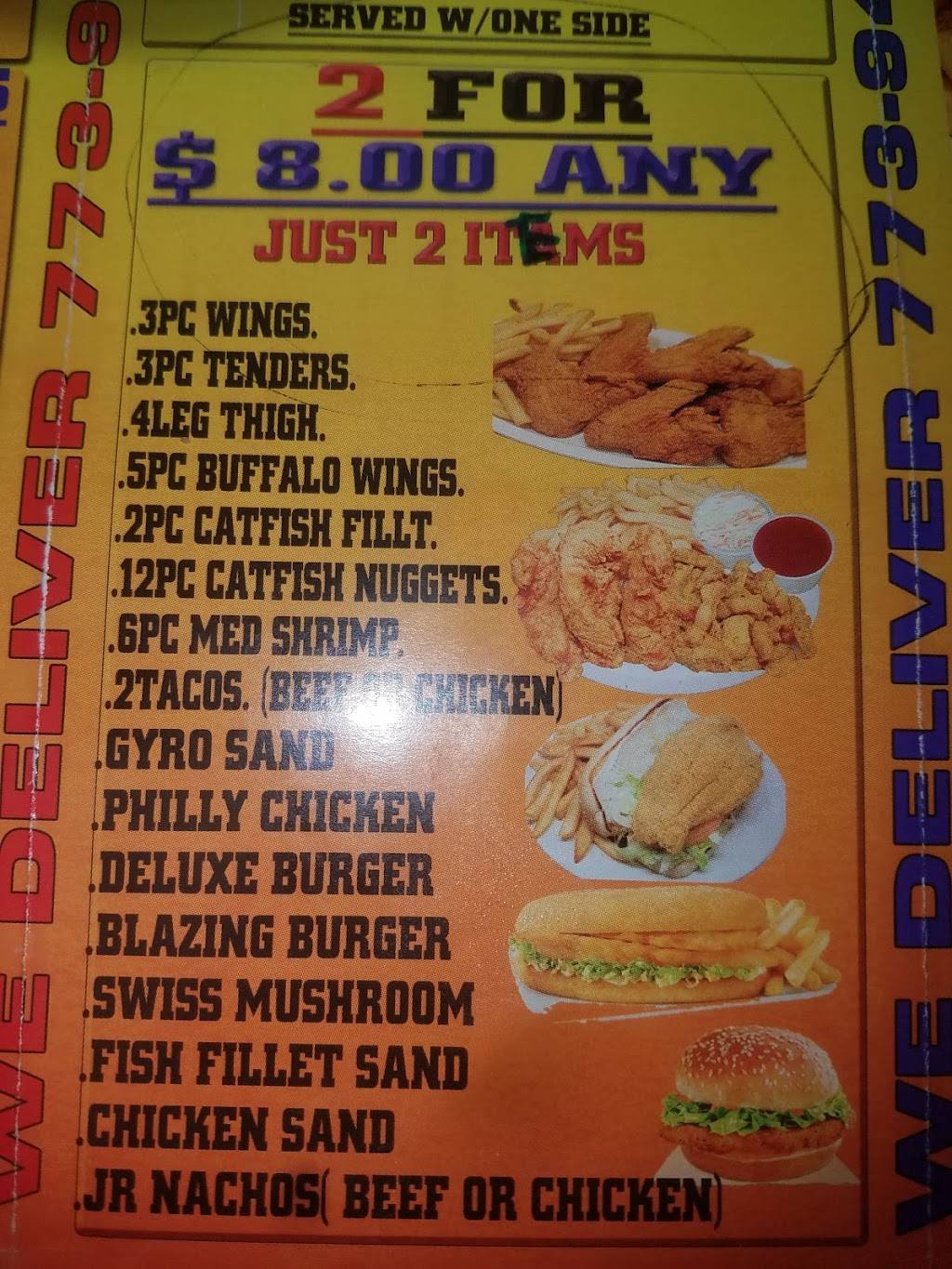 happy wings restaurant | meal takeaway | 8950 S Ashland Ave, Chicago, IL 60620, USA | 7739416800 OR +1 773-941-6800