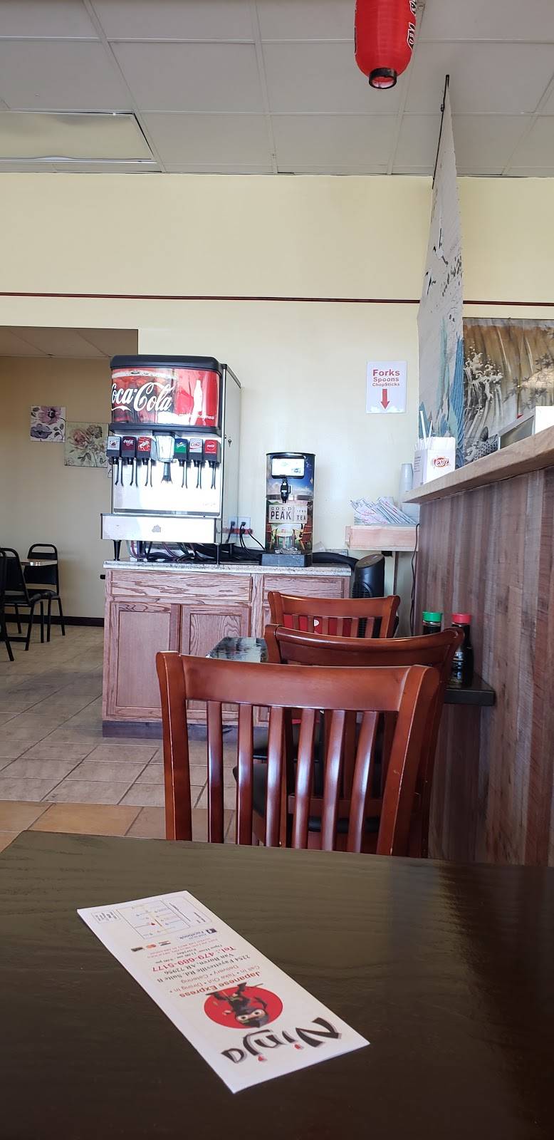 Ninja Japanese express II | restaurant | 2254 Fayetteville Rd ste B, Van Buren, AR 72956, USA | 4796895177 OR +1 479-689-5177