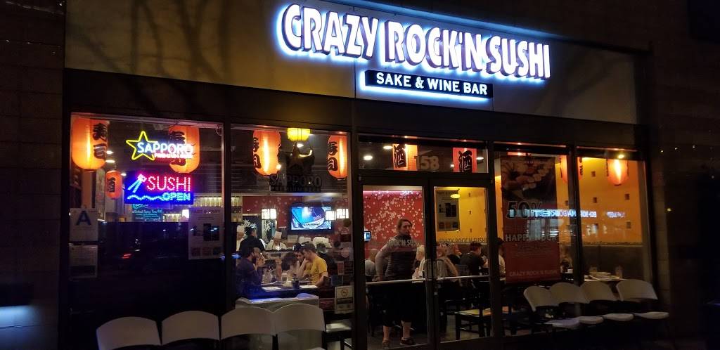 Crazy Rockn Sushi- West Hollywood | restaurant | 7100 Santa Monica Blvd Ste # 158, West Hollywood, CA 90046, USA | 3238828247 OR +1 323-882-8247