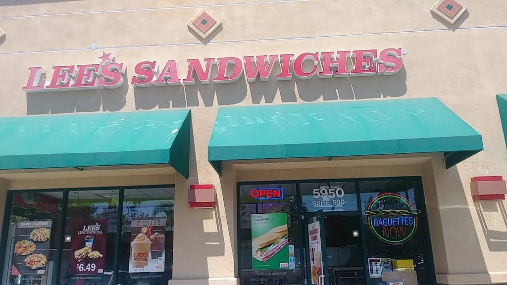 Lees Sandwiches | cafe | 5950 Corporate Ave #500, Cypress, CA 90630, USA | 7148211175 OR +1 714-821-1175