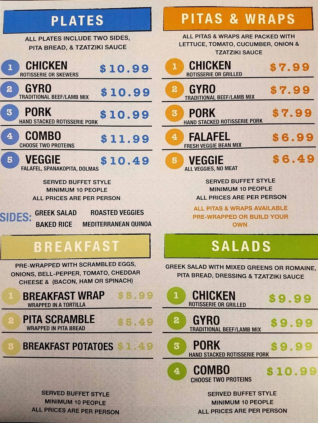 Santorini Express Greek Island Grill | restaurant | 6755 Mira Mesa Blvd #105, San Diego, CA 92121, USA | 8585582677 OR +1 858-558-2677