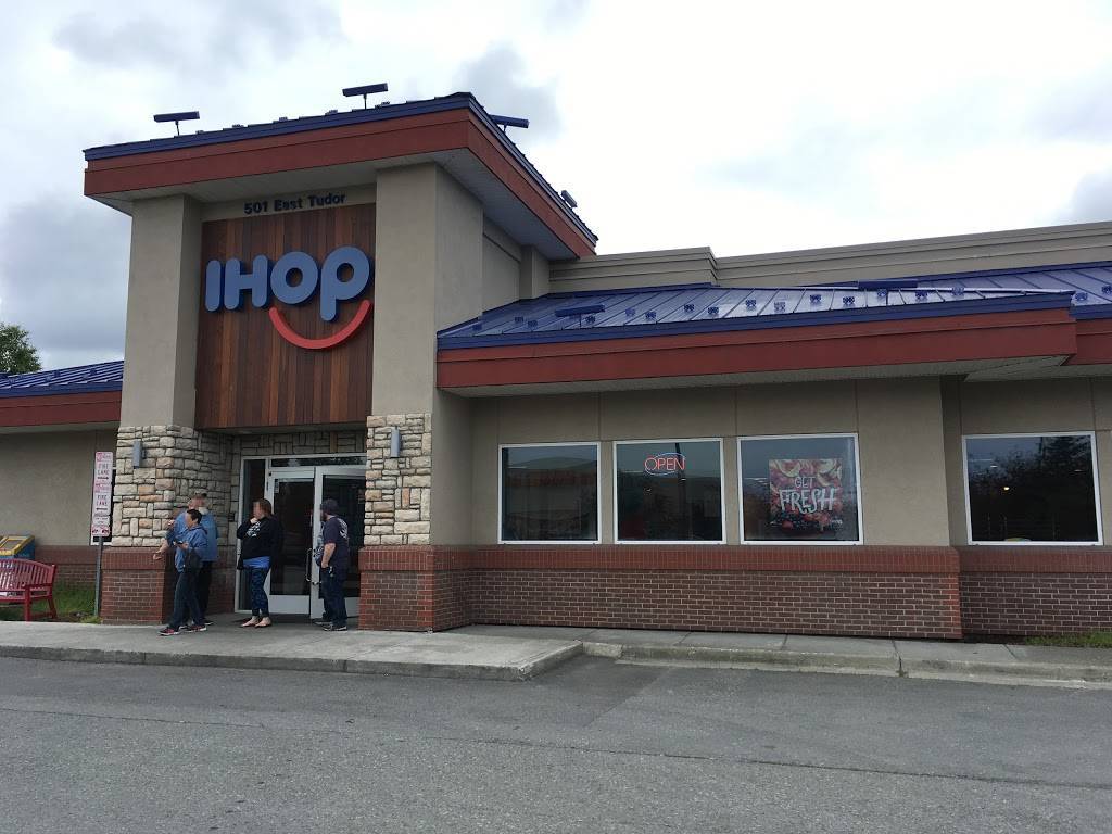 IHOP | restaurant | 501 E Tudor Rd, Anchorage, AK 99503, USA | 9072794467 OR +1 907-279-4467