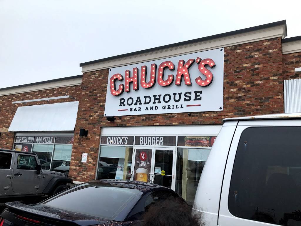 Chucks Roadhouse Bar & Grill | restaurant | Westside Business Centre, 224 Centennial Rd, Orangeville, ON L9W 5K2, Canada | 5199412240 OR +1 519-941-2240