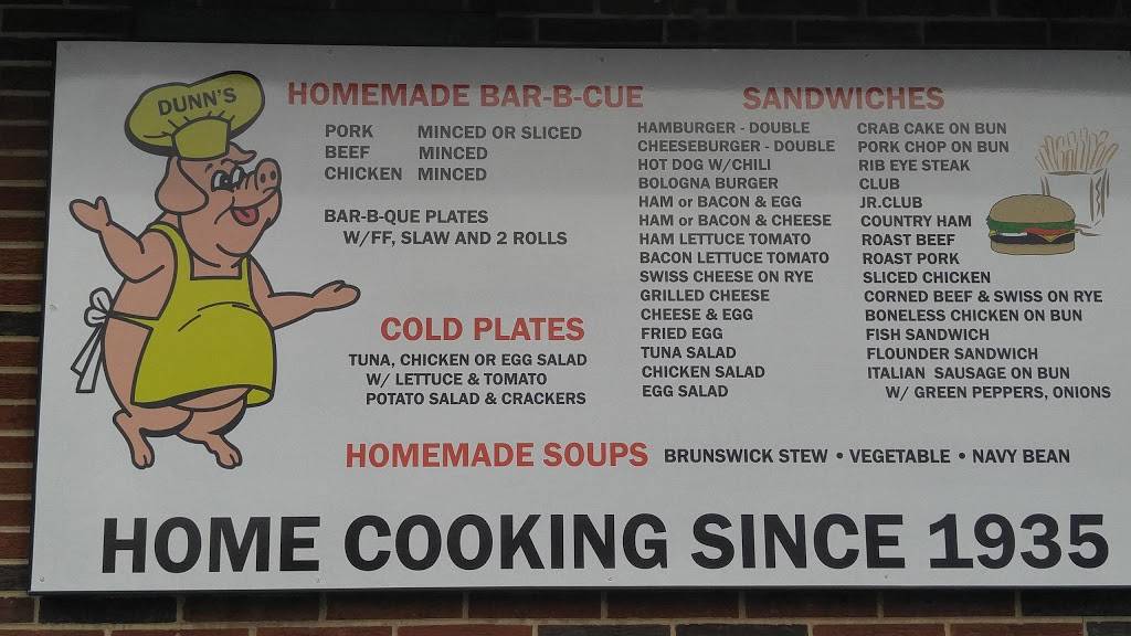 Dunns Drive In Barbecue | restaurant | 3716 Mechanicsville Turnpike, Richmond, VA 23223, USA | 8043294676 OR +1 804-329-4676