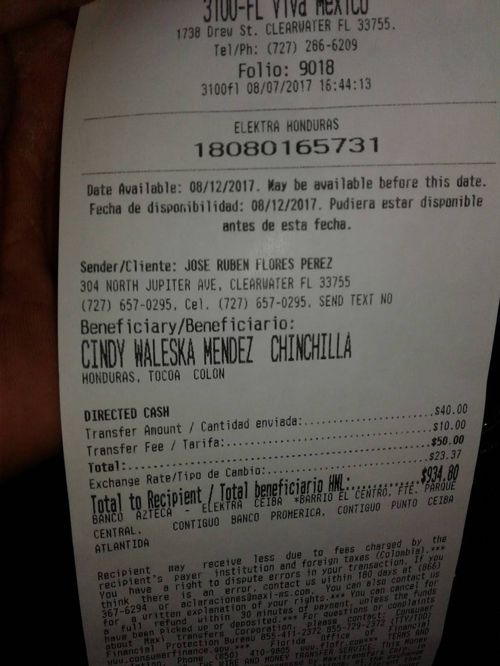 Taqueria Viva Mexico | restaurant | 1740 Drew St, Clearwater, FL 33755, USA | 7272866209 OR +1 727-286-6209