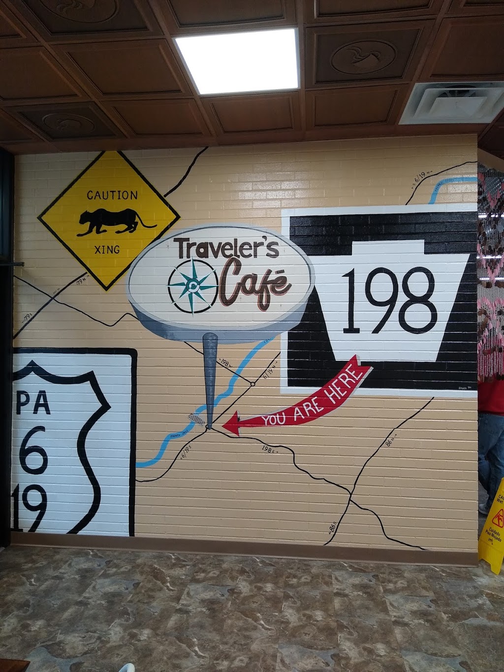 Travelers Cafe | restaurant | 167 Main St, Saegertown, PA 16433, USA | 8147632111 OR +1 814-763-2111