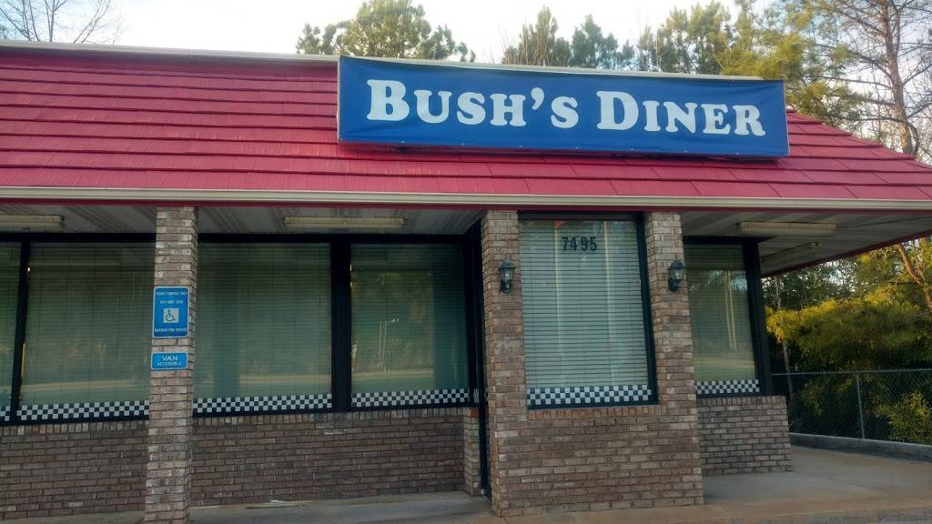 Bushs diner. | restaurant | 7495 US-231, Wetumpka, AL 36092, USA | 3344784130 OR +1 334-478-4130