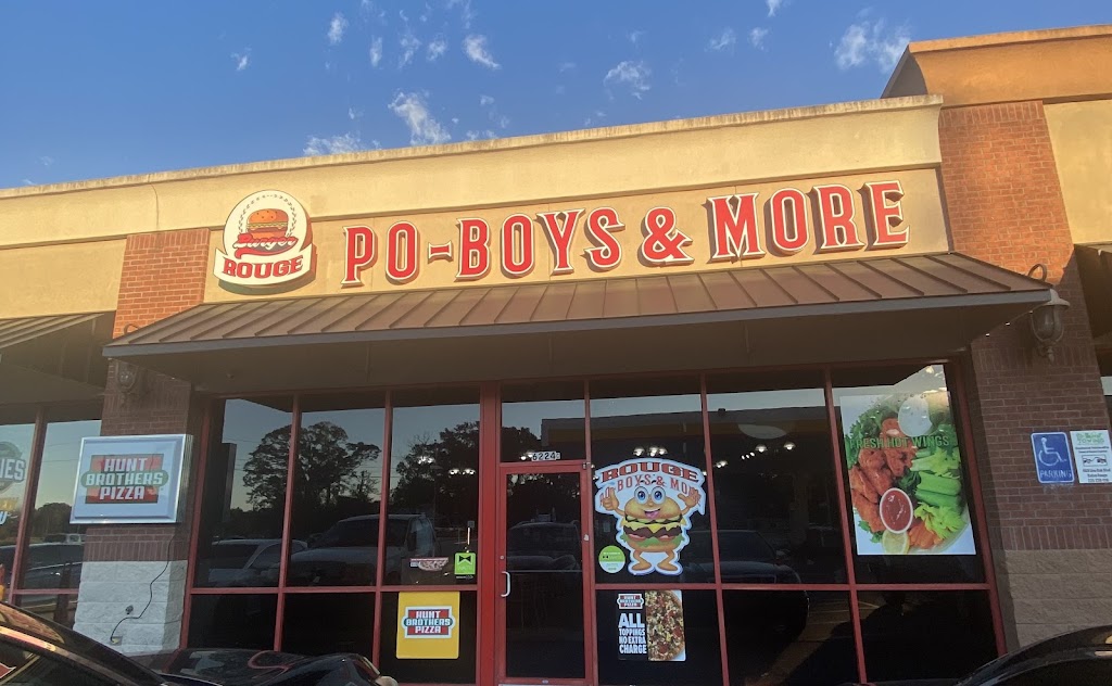 Rouge Po Boys & More | restaurant | 6224 Plank Rd Suite C, Baton Rouge, LA 70805, USA | 2254783832 OR +1 225-478-3832