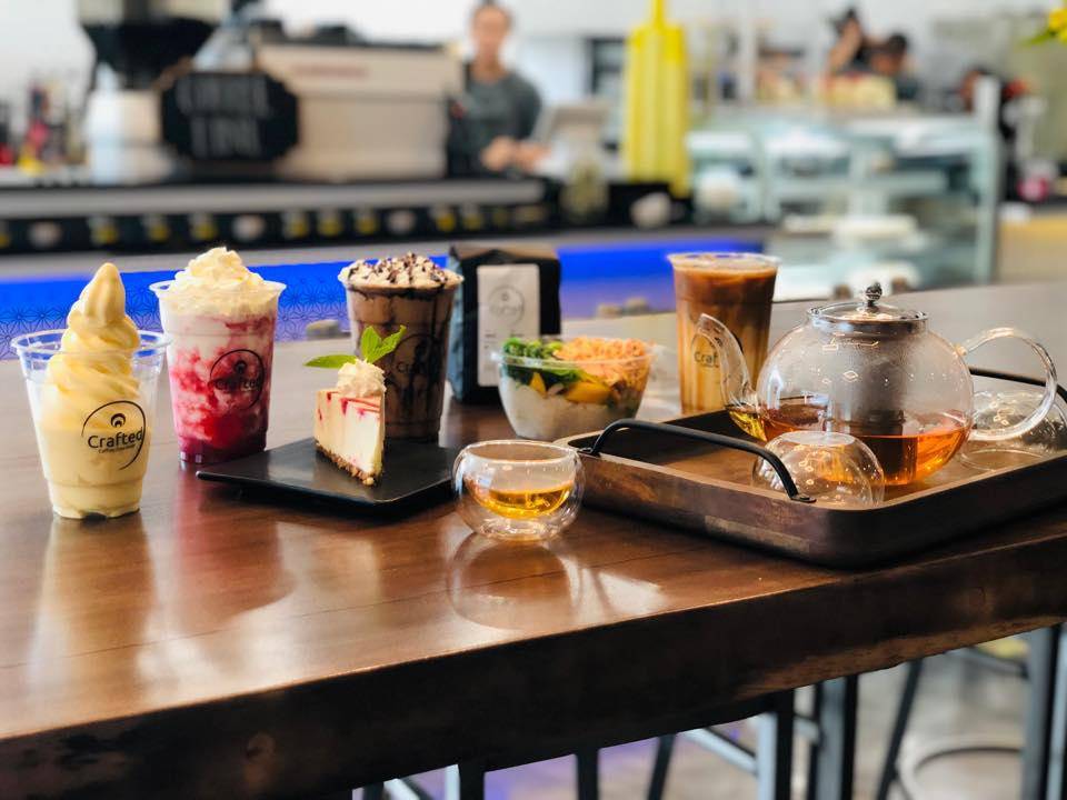 Crafted: Coffee, Tea, Poké | cafe | 9730 E 21st St N, Wichita, KS 67206, USA | 3167497701 OR +1 316-749-7701