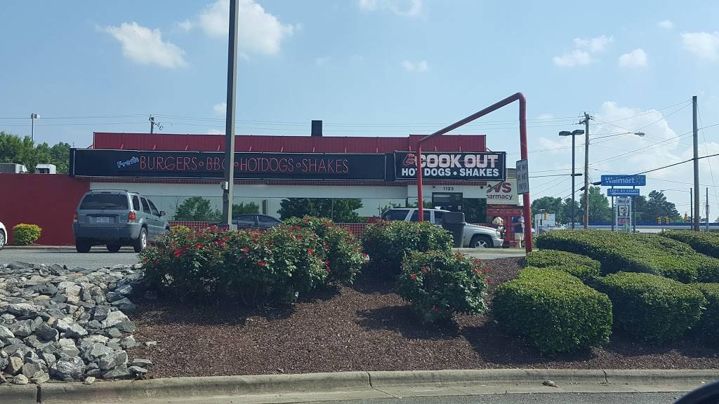 Cook Out | restaurant | 1123 Randolph St, Thomasville, NC 27360, USA | 3364758814 OR +1 336-475-8814
