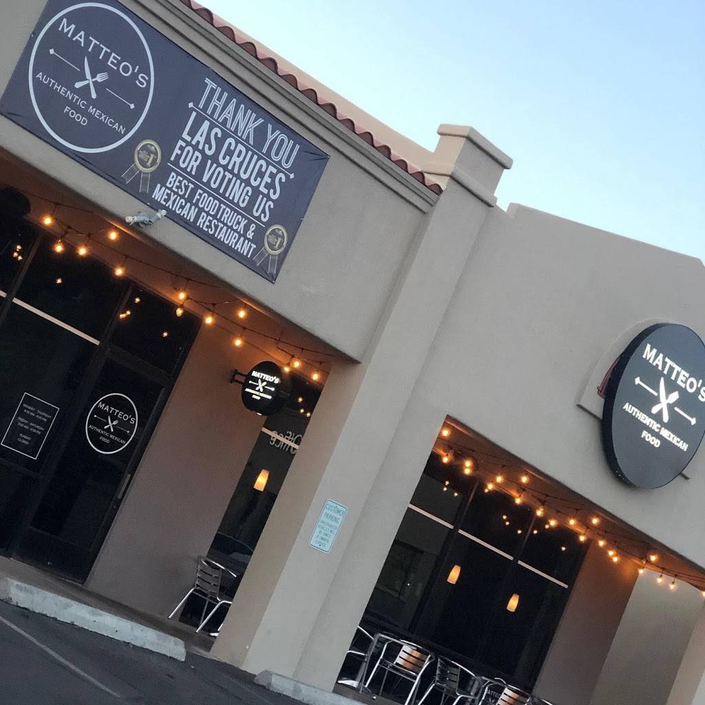 Matteo’s Mexican Food | restaurant | 1001 E University Ave C-1, Las Cruces, NM 88001, USA | 5758884310 OR +1 575-888-4310