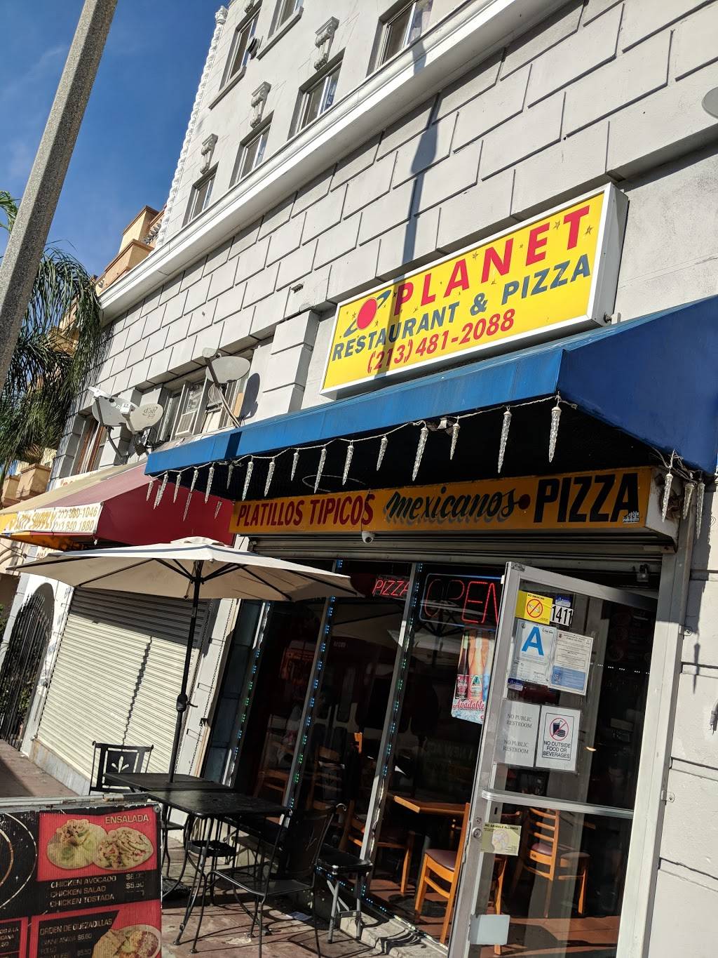 Planet Restaurant | restaurant | 1411 W 3rd St D, Los Angeles, CA 90017, USA | 2134812088 OR +1 213-481-2088