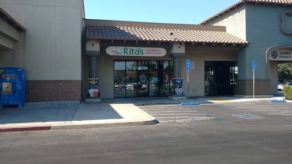 Ritas Italian Ice & Frozen Custard | restaurant | rancho viejo shopping center, 5221 W Walnut Ave, Visalia, CA 93277, USA | 5597472250 OR +1 559-747-2250