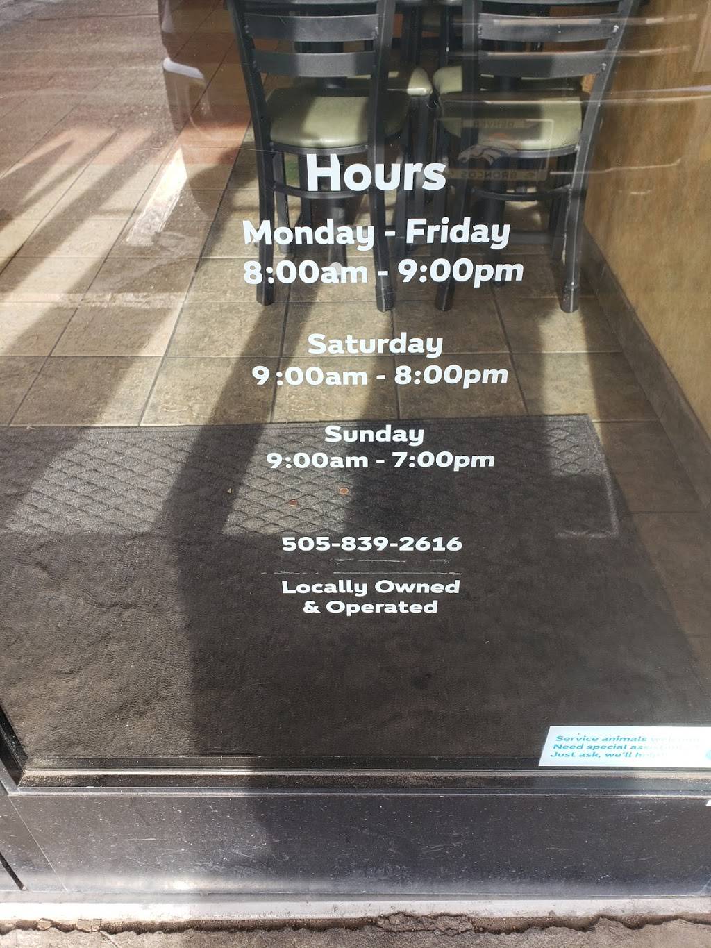 Subway | meal takeaway | 2129 Central Ave NW, Albuquerque, NM 87104, USA | 5052420366 OR +1 505-242-0366