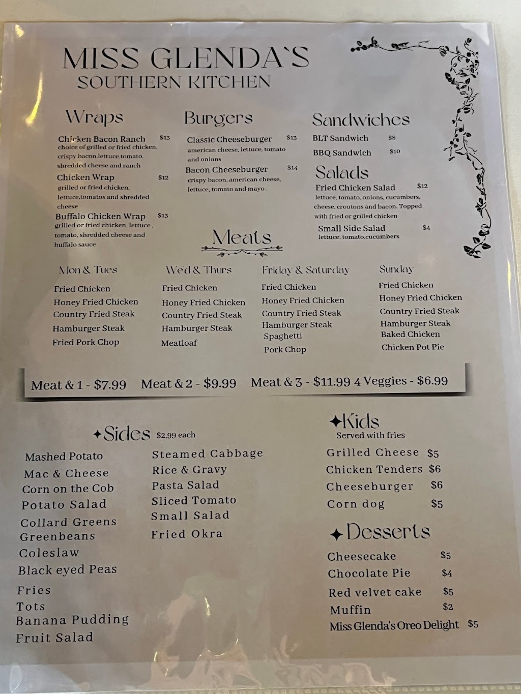 Ms. Glendas Country Kitchen | restaurant | 2630 Gentry Memorial Hwy, Pickens, SC 29671, USA | 8645070221 OR +1 864-507-0221