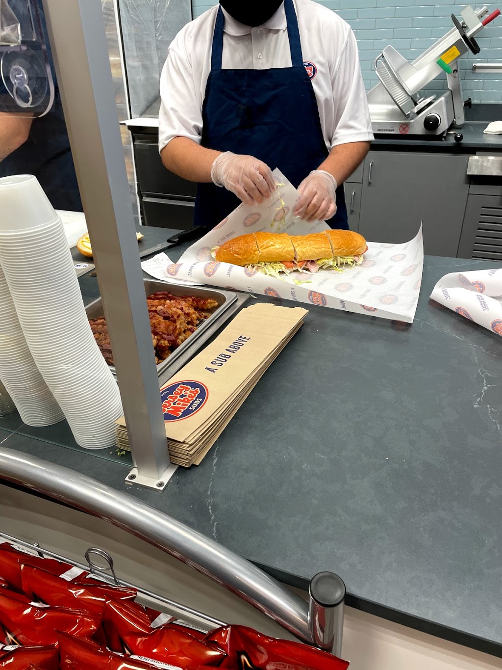 Jersey Mikes Subs | restaurant | 660 W Crossville Rd Suite 120, Roswell, GA 30075, USA | 6789420392 OR +1 678-942-0392