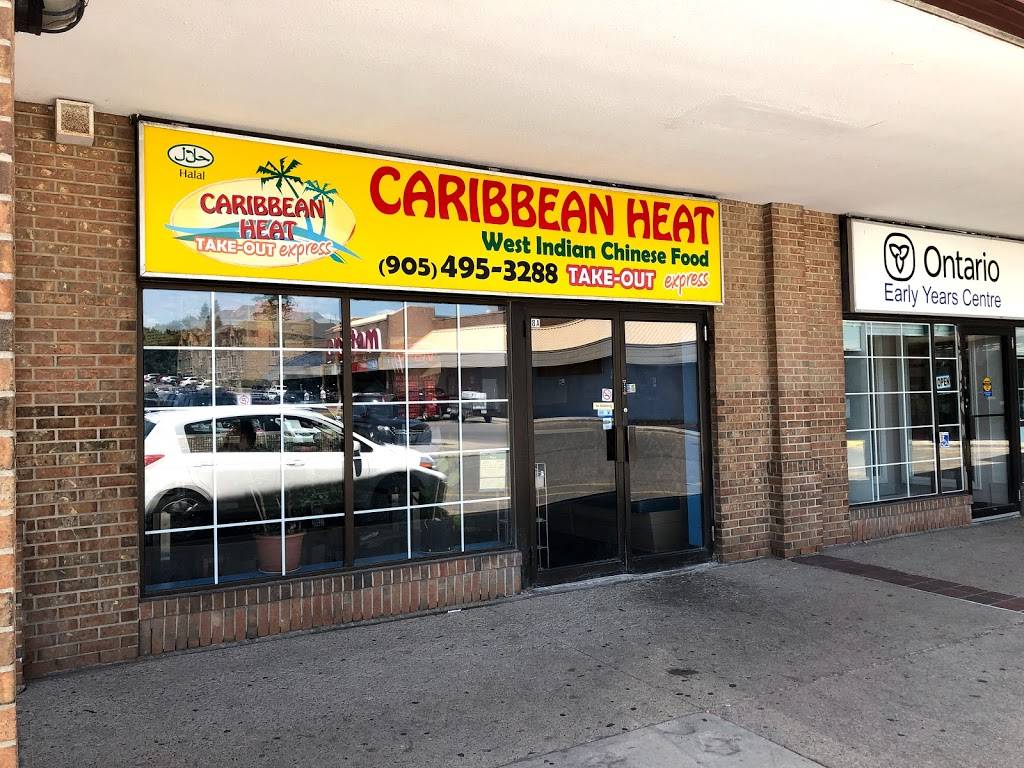 Caribbean Heat Take Out Express Brampton | meal takeaway | 180 Sandalwood Pkwy E Unit 8A, Brampton, ON L6Z 1Y4, Canada | 9054953288 OR +1 905-495-3288