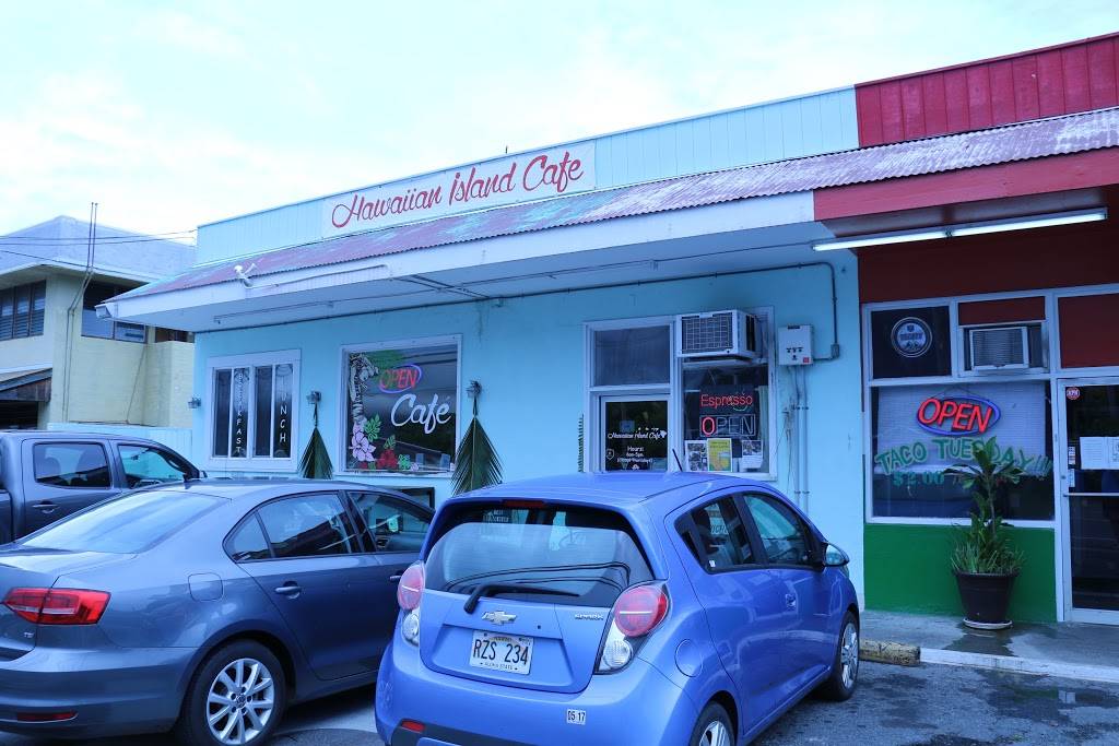 Hawaiian Island Cafe | restaurant | 41-1537 Kalanianaʻole Hwy, Waimanalo, HI 96795, USA | 8083124006 OR +1 808-312-4006