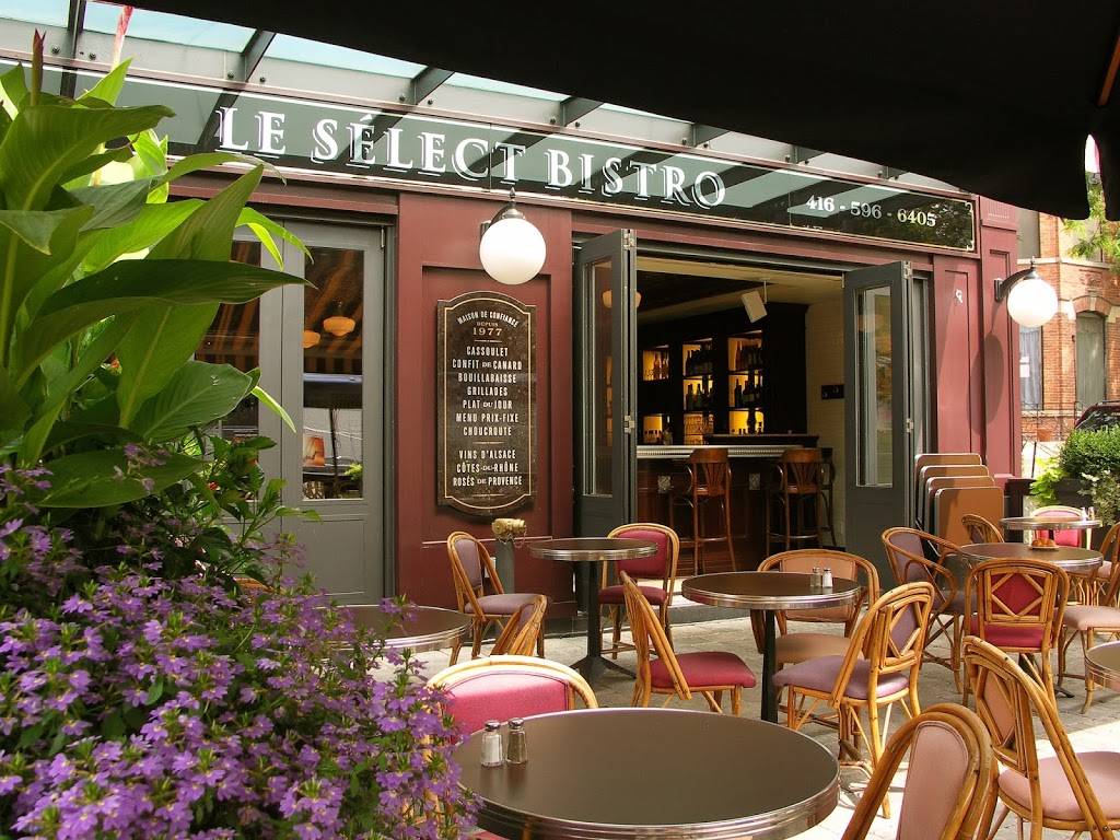 Le Sélect Bistro | restaurant | 432 Wellington St W, Toronto, ON M5V 1E3, Canada | 4165966405 OR +1 416-596-6405