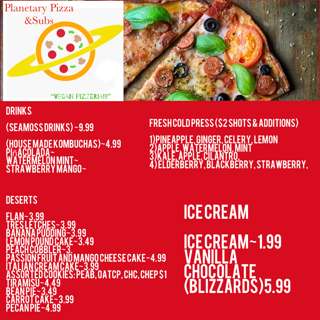 Planetary Pizza | restaurant | 2616 Blodgett St, Houston, TX 77004, USA | 8323641508 OR +1 832-364-1508