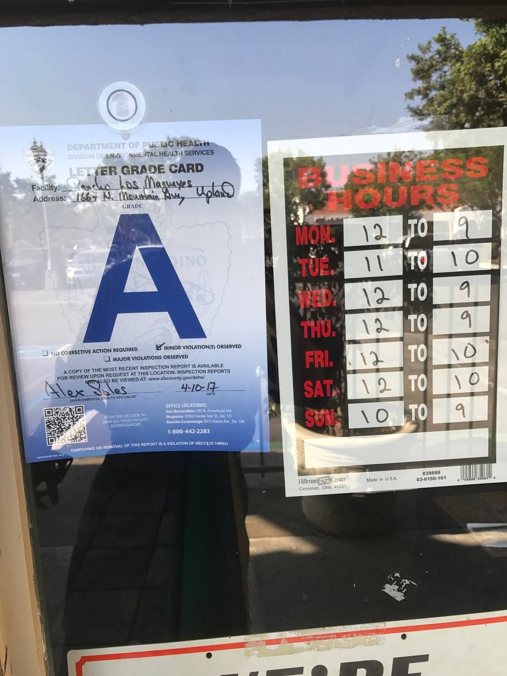 Rancho Los Magueyes | restaurant | 1667 N Mountain Ave #128, Upland, CA 91784, USA | 9099468484 OR +1 909-946-8484