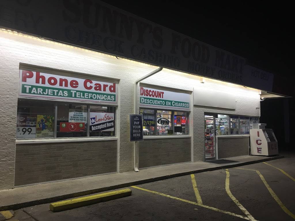 Sunnys Food Mart | meal takeaway | 4300, 301 W Marshall Dr, Grand Prairie, TX 75051, USA | 9726423930 OR +1 972-642-3930