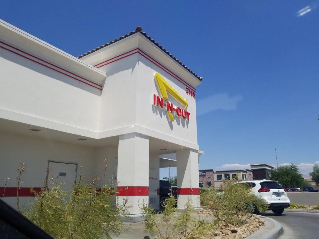 In-N-Out Burger | restaurant | 2765 E Craig Rd, North Las Vegas, NV 89030, USA | 8007861000 OR +1 800-786-1000