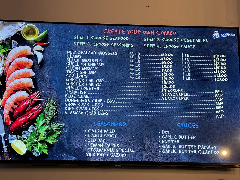 SteaMania | restaurant | 1005 Surf Ave, Brooklyn, NY 11224, USA | 3474924222 OR +1 347-492-4222